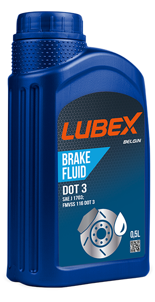 LUBEX BRAKE FLUID DOT 3